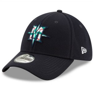 New Era Seattle Mariners Navy 2021 Spring Training 39THIRTY Flex Hat