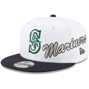 New Era Seattle Mariners White Vintage 9FIFTY Snapback Hat