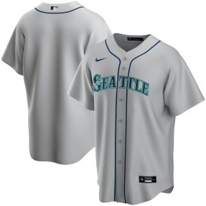 Nike Seattle Mariners Gray Road 2020 Replica Team Jersey