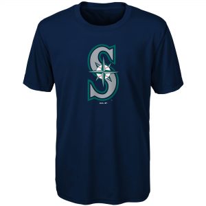 Seattle Mariners Youth Team Primary Logo T-Shirt